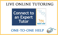 Get live one-on-one tutoring